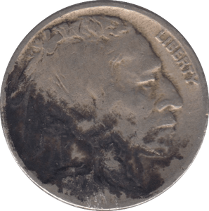 1927 FIVE CENTS USA - WORLD COINS - Cambridgeshire Coins