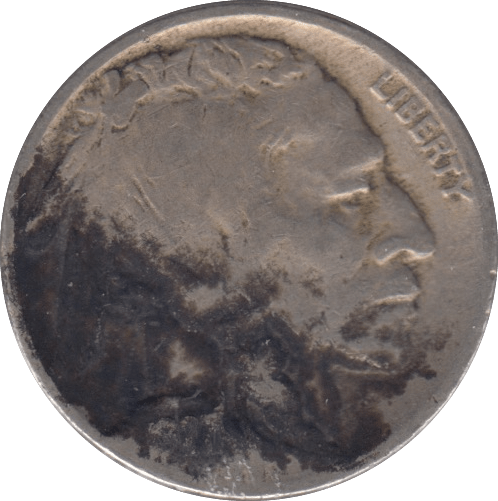 1927 FIVE CENTS USA - WORLD COINS - Cambridgeshire Coins