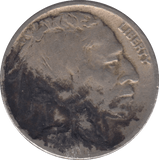 1927 FIVE CENTS USA - WORLD COINS - Cambridgeshire Coins