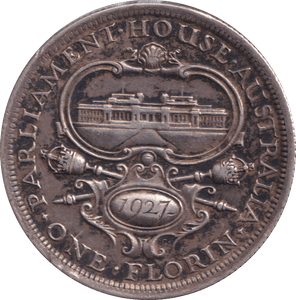 1927 FLORIN AUSTRALIA - WORLD COINS - Cambridgeshire Coins