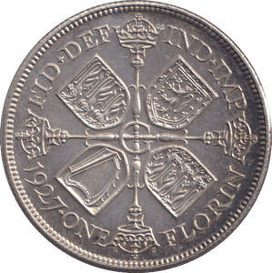 1927 FLORIN ( PROOF ) - FLORIN - Cambridgeshire Coins
