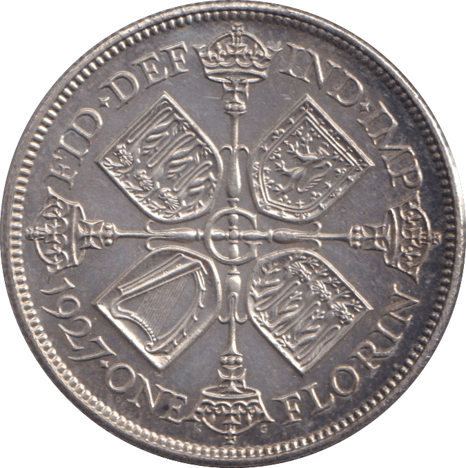 1927 FLORIN ( PROOF ) - FLORIN - Cambridgeshire Coins