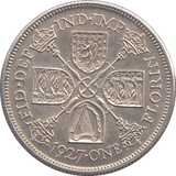 1927 FLORIN ( UNC ) - FLORIN - Cambridgeshire Coins