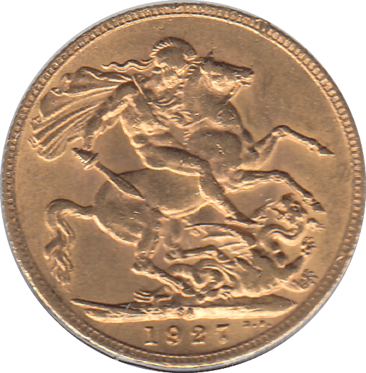 1927 GOLD SOVEREIGN ( AUNC ) PETORIA MINT - Sovereign - Cambridgeshire Coins