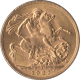 1927 GOLD SOVEREIGN ( AUNC ) SOUTH AFRICA - Sovereign - Cambridgeshire Coins