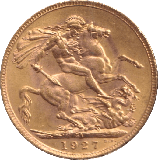 1927 GOLD SOVEREIGN ( EF ) PRETORIA MINT - SOVEREIGN - Cambridgeshire Coins