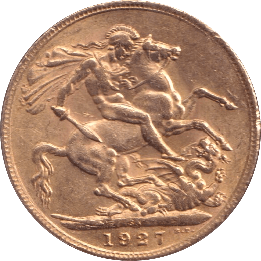 1927 GOLD SOVEREIGN ( GVF ) PRETORIA MINT - SOVEREIGN - Cambridgeshire Coins