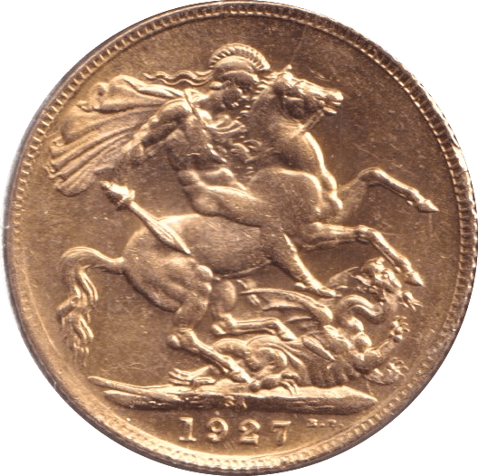 1927 GOLD SOVEREIGN ( UNC ) PRETORIA MINT 2 - SOVEREIGN - Cambridgeshire Coins