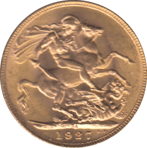 1927 GOLD SOVEREIGN ( UNC ) PRETORIA MINT - SOVEREIGN - Cambridgeshire Coins