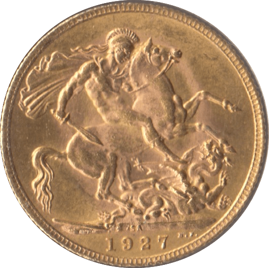 1927 GOLD SOVEREIGN ( UNC ) SOUTH AFRICA MINT - SOVEREIGN - Cambridgeshire Coins