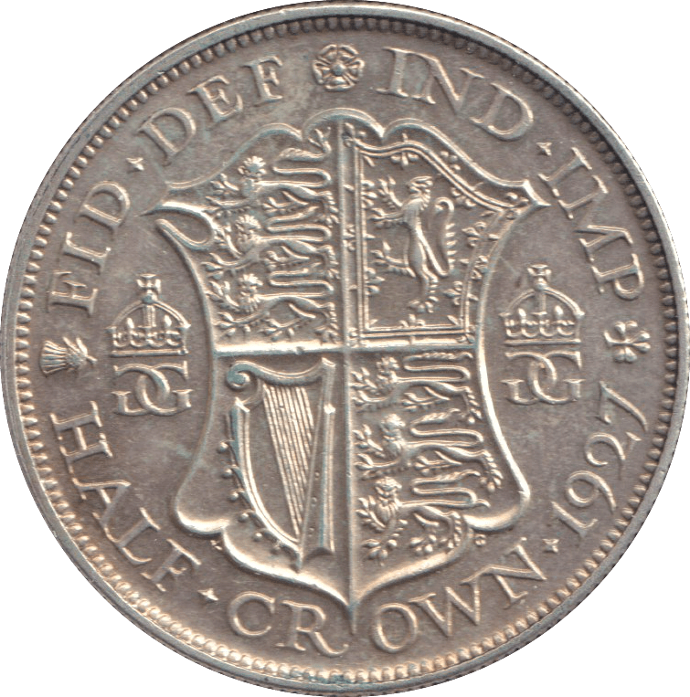 1927 HALFCROWN ( AUNC ) - HALFCROWN - Cambridgeshire Coins