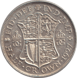 1927 HALFCROWN ( AUNC ) - HALFCROWN - Cambridgeshire Coins