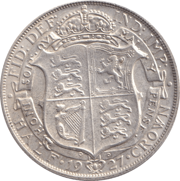 1927 HALFCROWN ( AUNC ) - Halfcrown - Cambridgeshire Coins