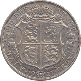 1927 HALFCROWN ( EF ) - HALFCROWN - Cambridgeshire Coins