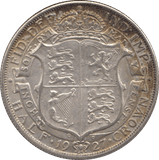 1927 HALFCROWN ( EF ) - Halfcrown - Cambridgeshire Coins