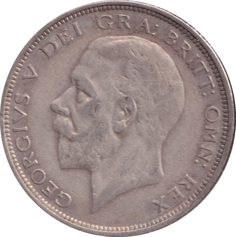 1927 HALFCROWN ( FINE ) - HALFCROWN - Cambridgeshire Coins