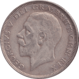 1927 HALFCROWN ( FINE ) - HALFCROWN - Cambridgeshire Coins