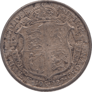 1927 HALFCROWN ( NF ) - HALFCROWN - Cambridgeshire Coins