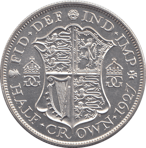 1927 HALFCROWN ( PROOF ) - HALFCROWN - Cambridgeshire Coins