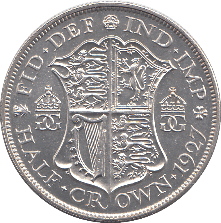 1927 HALFCROWN ( PROOF ) - HALFCROWN - Cambridgeshire Coins