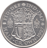 1927 HALFCROWN ( PROOF ) - HALFCROWN - Cambridgeshire Coins