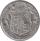 1927 HALFCROWN ( VF ) - HALFCROWN - Cambridgeshire Coins