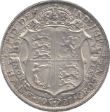 1927 HALFCROWN ( VF ) - HALFCROWN - Cambridgeshire Coins