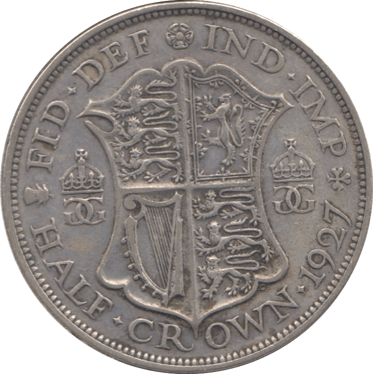 1927 HALFCROWN ( VF ) - HALFCROWN - Cambridgeshire Coins