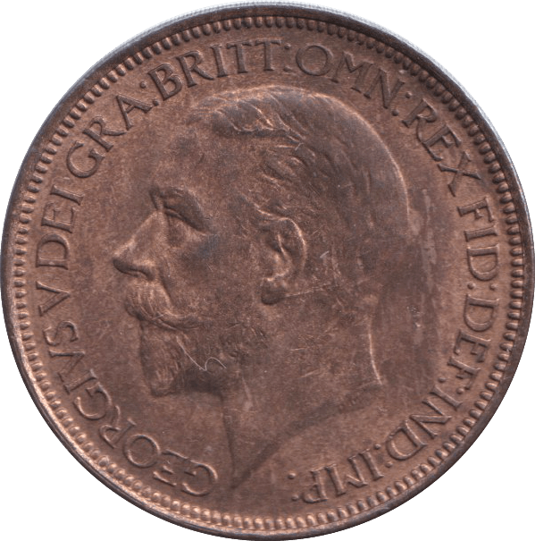 1927 HALFPENNY ( VF ) - HALFPENNY - Cambridgeshire Coins