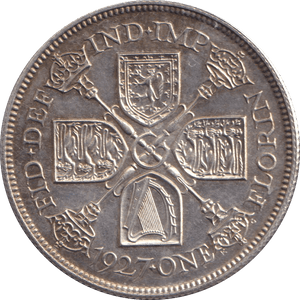 1927 ONE FLORIN ( PROOF ) - WORLD COINS - Cambridgeshire Coins