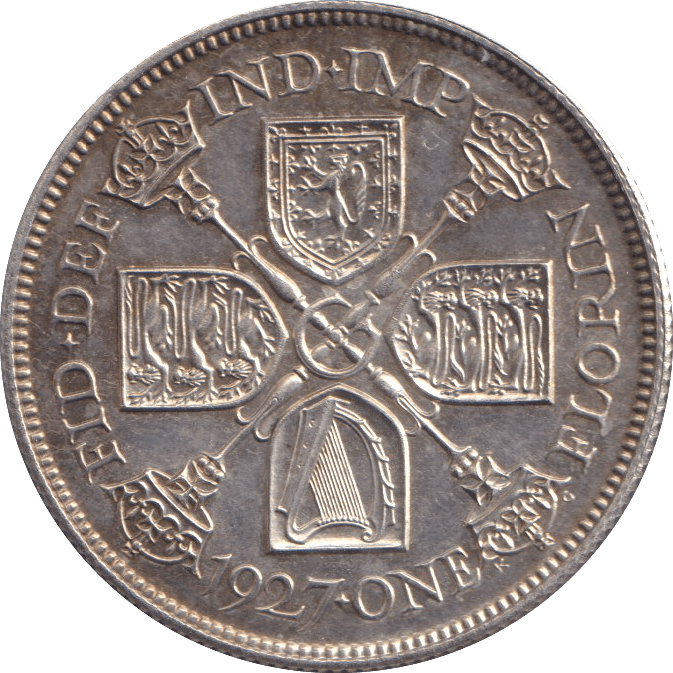 1927 ONE FLORIN ( PROOF ) - WORLD COINS - Cambridgeshire Coins