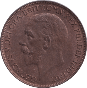 1927 PENNY ( AUNC ) - PENNY - Cambridgeshire Coins