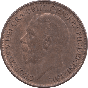 1927 PENNY ( UNC ) - Penny - Cambridgeshire Coins