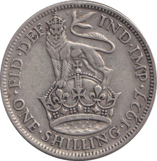 1927 SHILLING ( FINE ) - SHILLING - Cambridgeshire Coins
