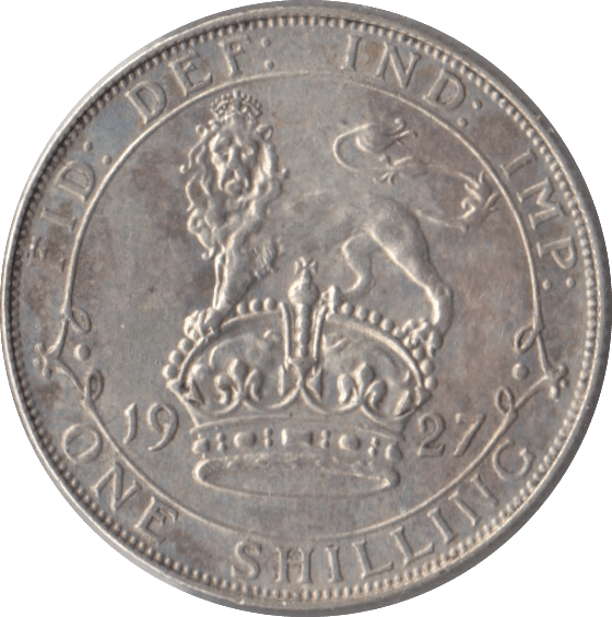 1927 SHILLING ( GVF ) - Shilling - Cambridgeshire Coins