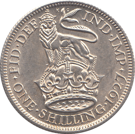 1927 SHILLING ( PROOF ) - SHILLING - Cambridgeshire Coins