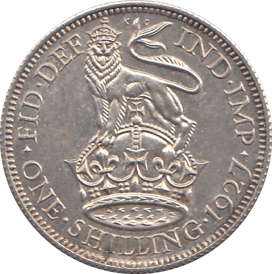 1927 SHILLING ( PROOF ) - SHILLING - Cambridgeshire Coins