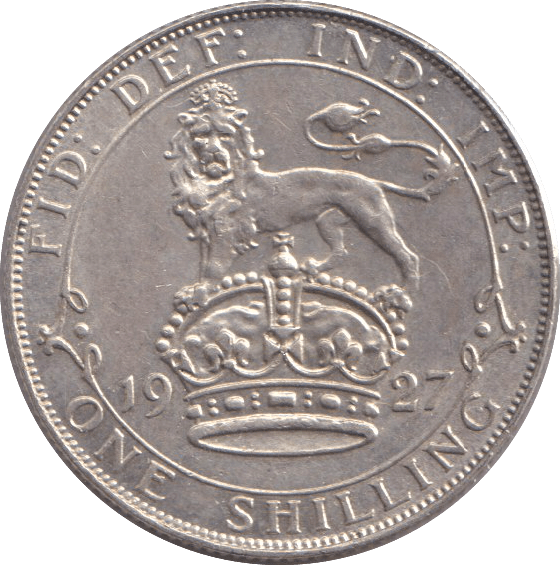 1927 SHILLING ( UNC ) - SHILLING - Cambridgeshire Coins