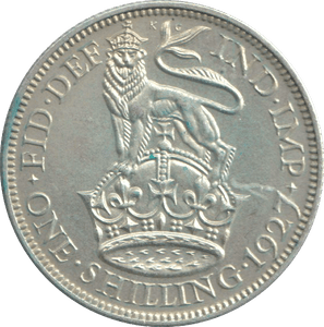 1927 SHILLING ( UNC ) - SHILLING - Cambridgeshire Coins