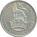 1927 SHILLING ( UNC ) - SHILLING - Cambridgeshire Coins