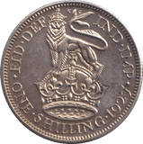 1927 SHILLING ( UNC ) - SHILLING - Cambridgeshire Coins