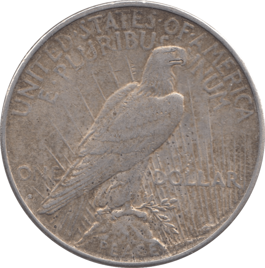 1927 SILVER DOLLAR USA - SILVER WORLD COINS - Cambridgeshire Coins