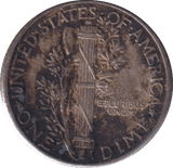 1927 SILVER ONE DIME USA - SILVER WORLD COINS - Cambridgeshire Coins