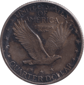 1927 SILVER QUARTER DOLLAR USA - SILVER WORLD COINS - Cambridgeshire Coins