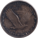 1927 SILVER QUARTER DOLLAR USA - SILVER WORLD COINS - Cambridgeshire Coins