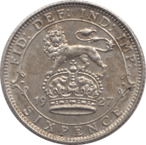 1927 SIXPENCE ( AUNC ) - SIXPENCE - Cambridgeshire Coins