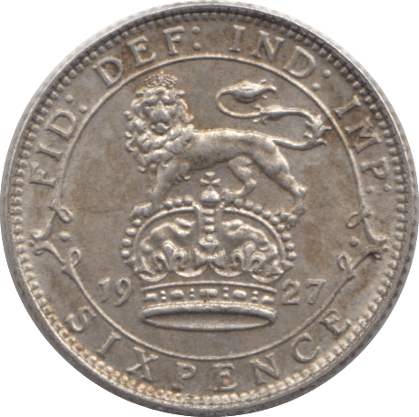 1927 SIXPENCE ( AUNC ) - SIXPENCE - Cambridgeshire Coins