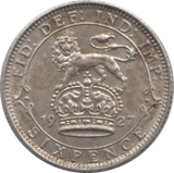 1927 SIXPENCE ( AUNC ) - SIXPENCE - Cambridgeshire Coins