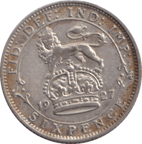 1927 SIXPENCE ( EF ) - SIXPENCE - Cambridgeshire Coins