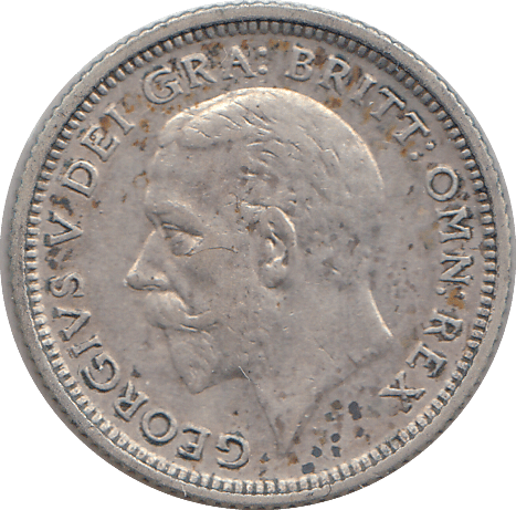 1927 SIXPENCE ( GVF ) - SIXPENCE - Cambridgeshire Coins